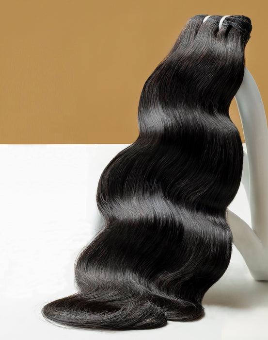 Raw hair single bundle body wave