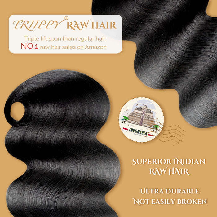 Raw hair bundles body wave