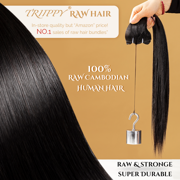 Raw Hair Bundles Bone Straight