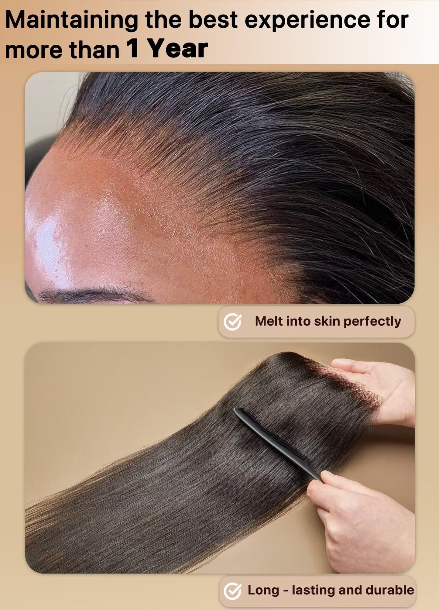Triippy Raw Hair 5x5 HD Lace Closure Straight,More Less Shedding than Regular Virgin Hair,0.10mm Ultra-Thin 5x5 Swiss Real HD Lace with 100% Cambodian Raw Human Hair